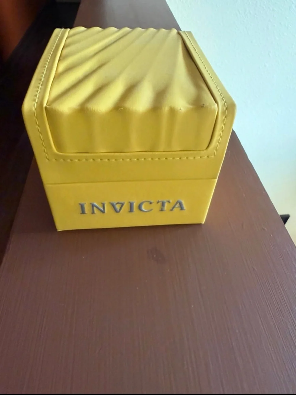 Invicta Black and Gold Men's Dive Watch with Black Strap